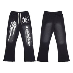 Hellstar Retro American Washed Street Pants