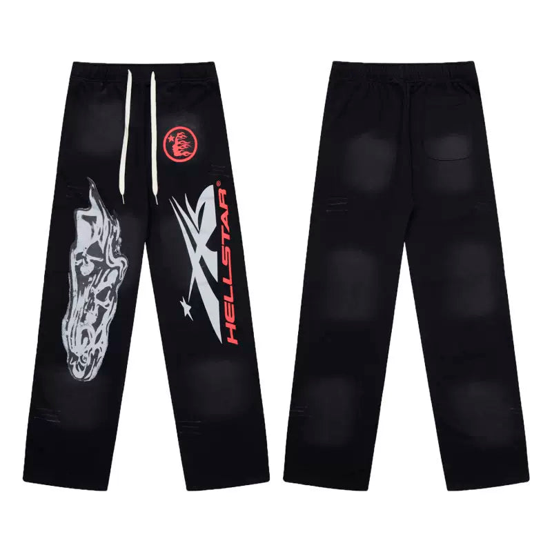 Hellstar Washed American Streetwear Pants